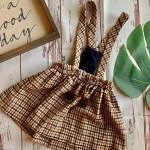 Zara Tan Skirt Suspender